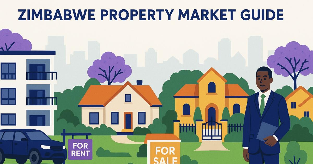 Analyzing Houses, Apartments and Real Estate Agents in Zimbabwe