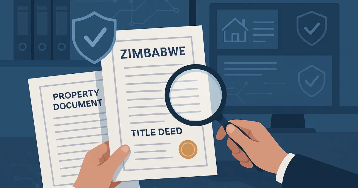 Title Deeds in Zimbabwe: A Lawyer Explains