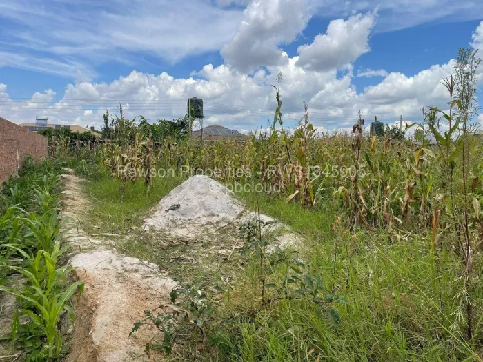 Residential Stand for Sale in Sandton Park, Harare