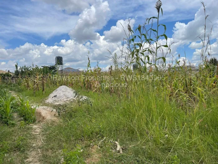 Residential Stand for Sale in Sandton Park, Harare