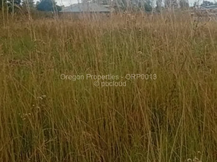 Stand for Sale in Sandton Park, Harare
