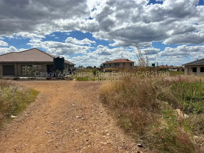 Residential Stand for Sale in Sandton Park, Harare