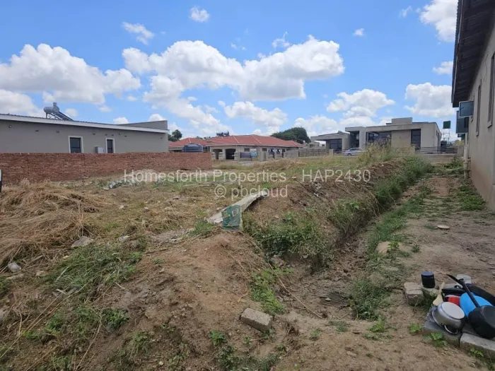 Residential Stand for Sale in Arlington, Harare