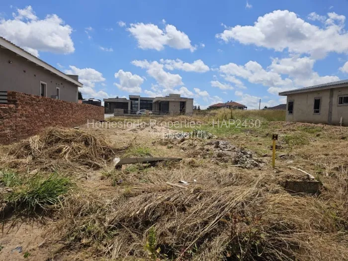 Residential Stand for Sale in Arlington, Harare