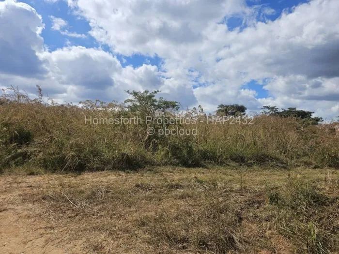 Residential Stand for Sale in Carrick Creagh Estate, Harare