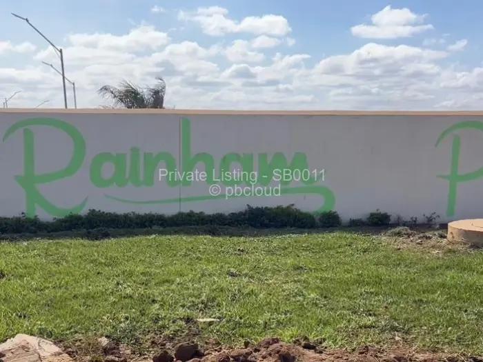 Residential Stand for Sale in Rainham, Harare