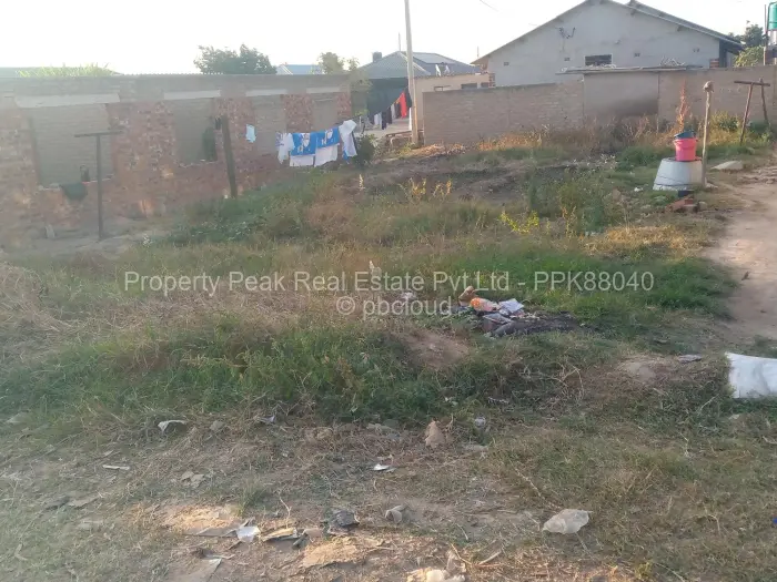 Residential Stand for Sale in Southlea Park, Harare