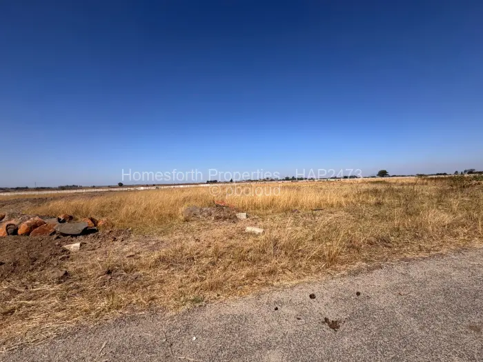 Residential Stand for Sale in Goodhope, Harare