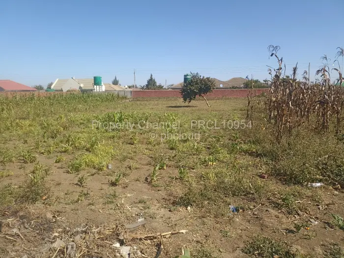 Residential Stand for Sale in Goodhope, Harare
