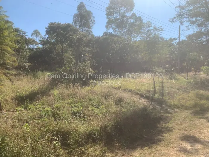 Residential Stand for Sale in Glen Lorne, Harare