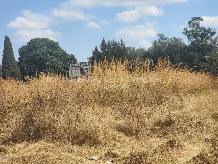 Land for Sale in Mount Hampden, Harare