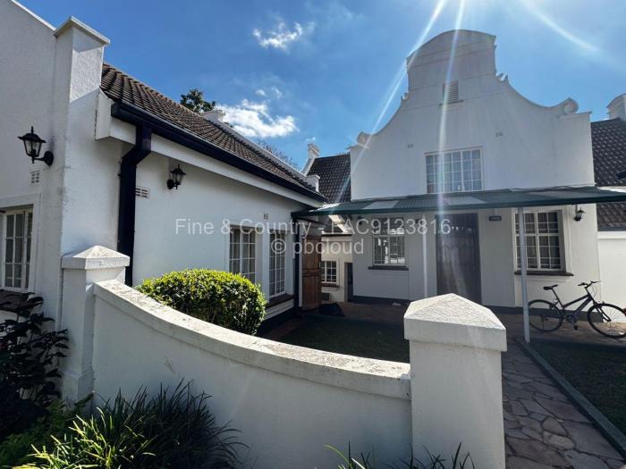 Townhouse/Cluster to Rent in Quinnington, Harare