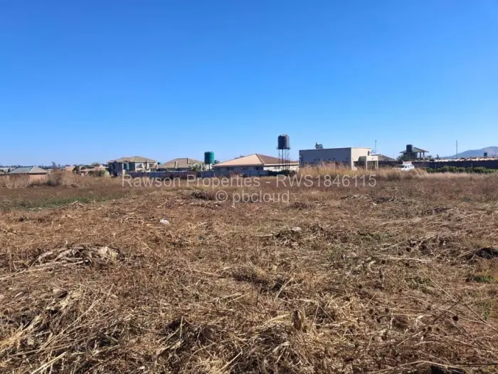 Residential Stand for Sale in Sandton Park, Harare