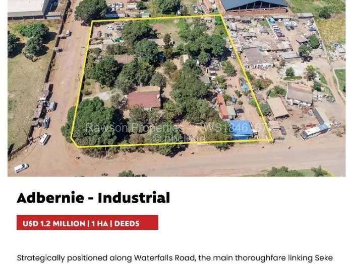 Warehouse/Industrial for Sale in Ardbennie, Harare