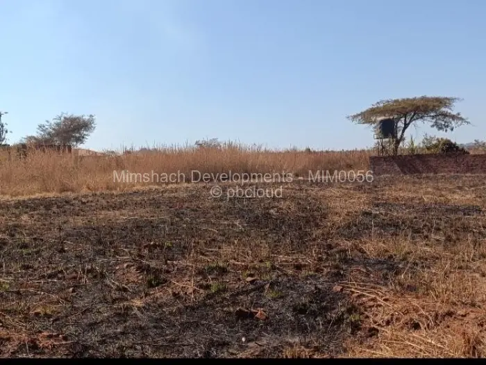 Residential Stand for Sale in Crowhill Views, Harare