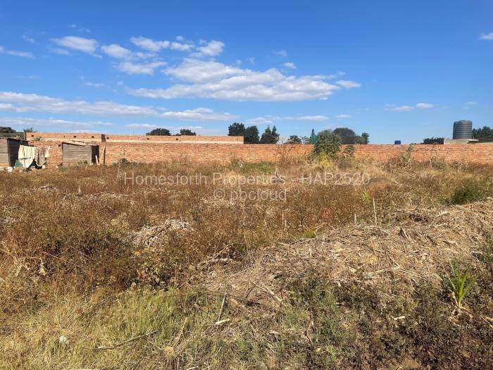 Residential Stand for Sale in Westgate, Harare