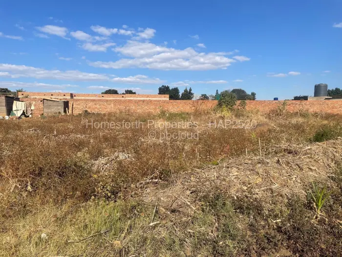 Residential Stand for Sale in Westgate, Harare