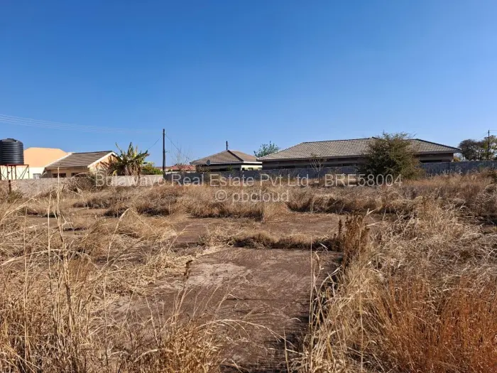 Residential Stand for Sale in Emhlangeni, Bulawayo
