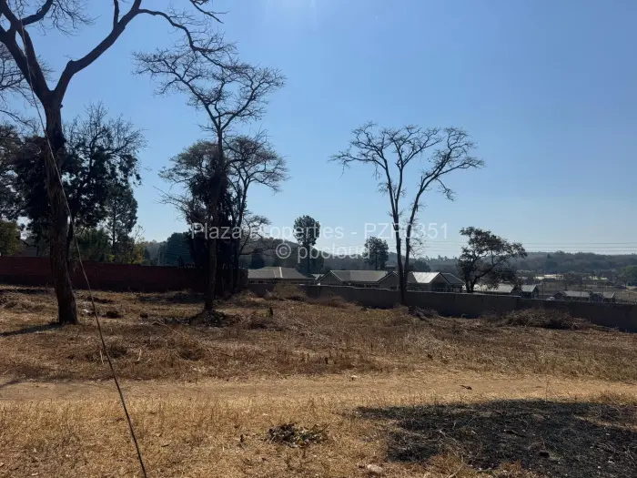 Residential Stand for Sale in Glen Lorne, Harare