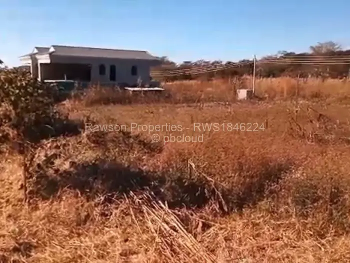 Residential Stand for Sale in Gletwin Park, Harare