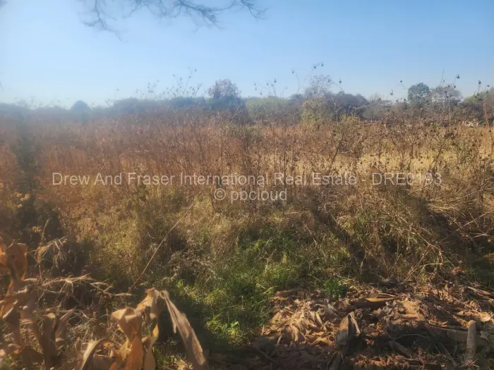Residential Stand for Sale in Bluff Hill, Harare