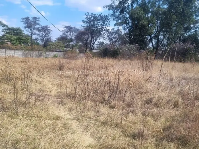 Residential Stand for Sale in Waterfalls, Harare