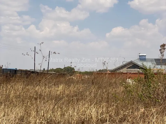Residential Stand for Sale in Erasmus Park, Ruwa