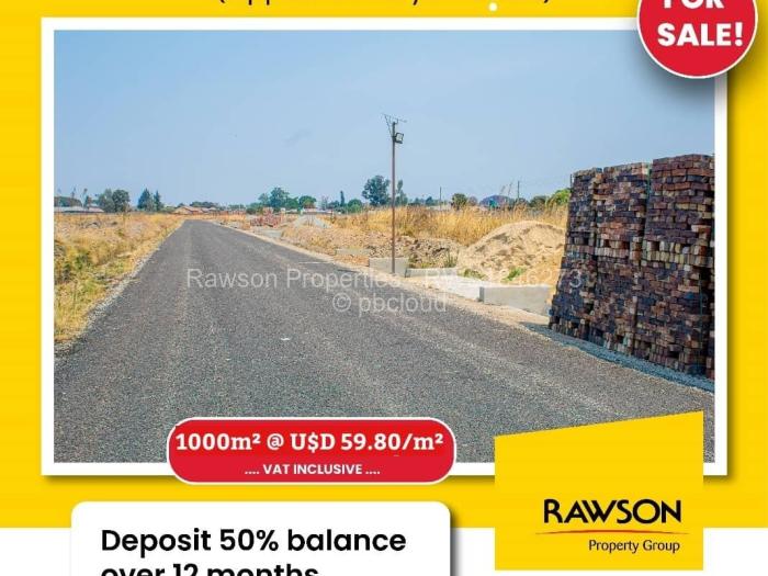 Residential Stand for Sale in Waterfalls, Harare