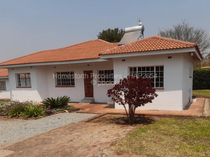Townhouse/Cluster to Rent in Borrowdale, Harare