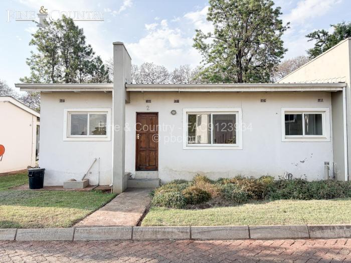 2 Bedroom Cottage/Garden Flat to Rent in Mabelreign, Harare