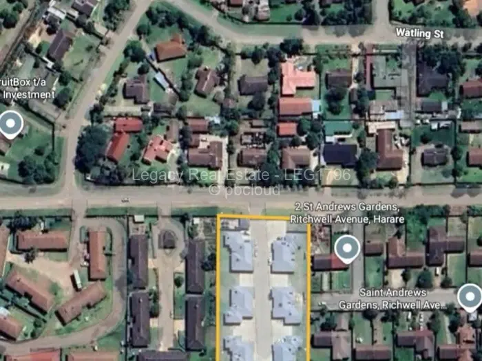 Townhouse/Cluster for Sale in Meyrick Park, Harare