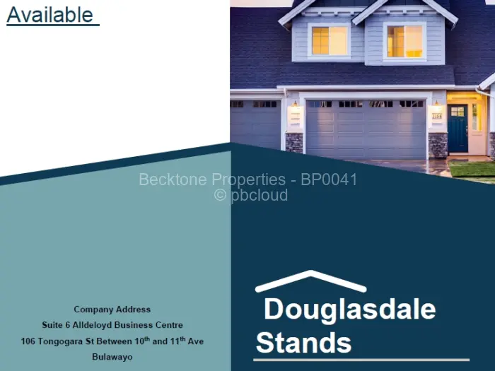Residential Stand for Sale in Douglasdale, Bulawayo