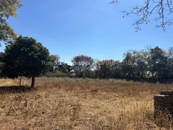 Residential Stand for Sale in Vainona, Harare