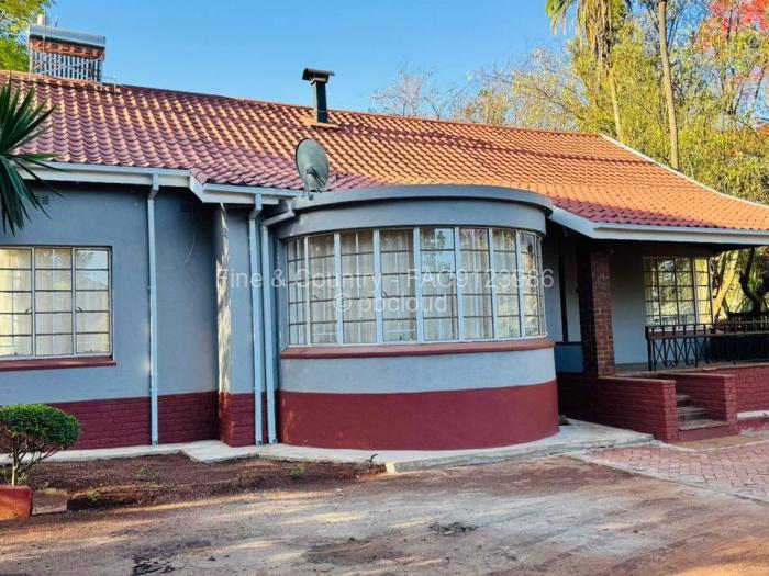 4 Bedroom House to Rent in Greendale, Harare