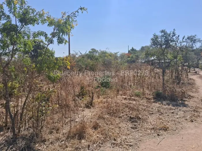 Residential Stand for Sale in Crowhill Views, Harare