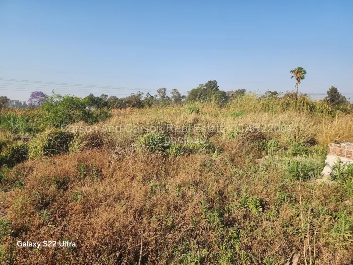 Residential Stand for Sale in Parktown, Harare