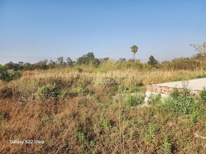 Residential Stand for Sale in Parktown, Harare
