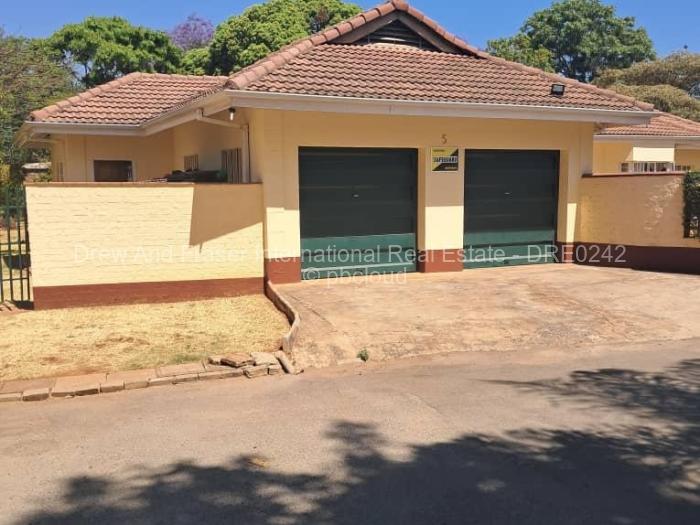 Townhouse/Cluster to Rent in Mount Pleasant, Harare