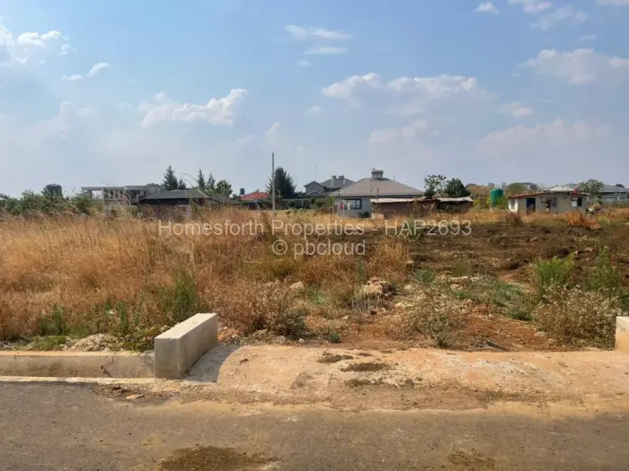 Residential Stand for Sale in Pomona, Harare