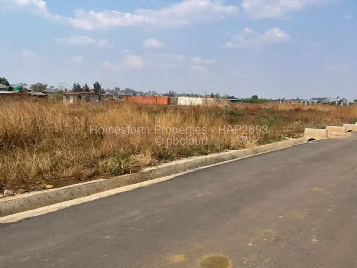 Residential Stand for Sale in Pomona, Harare