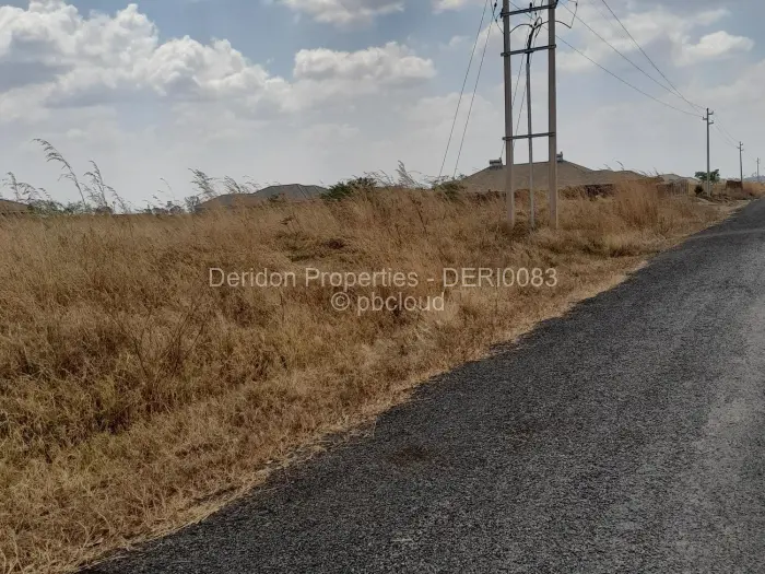 Residential Stand for Sale in Haydon Park, Mazowe