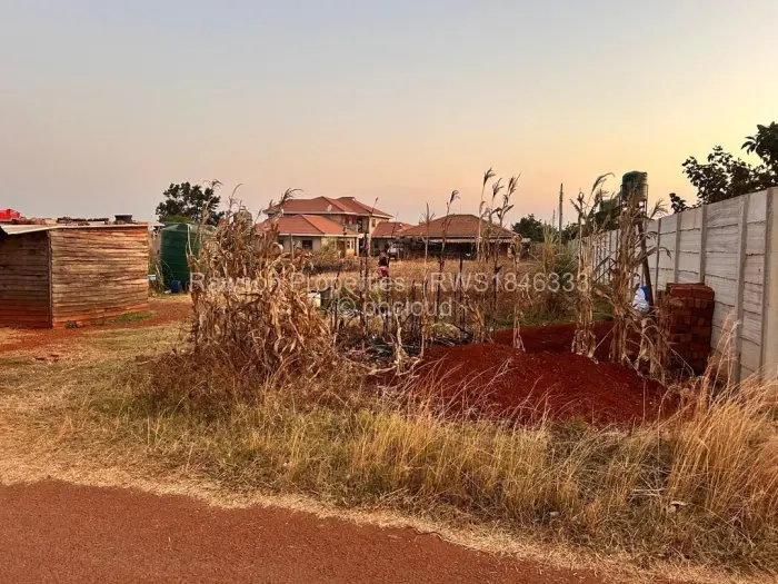 Residential Stand for Sale in Mount Pleasant Heights, Harare