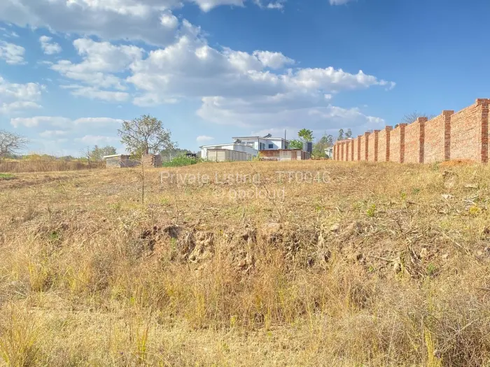Residential Stand for Sale in Carrick Creagh Estate, Harare