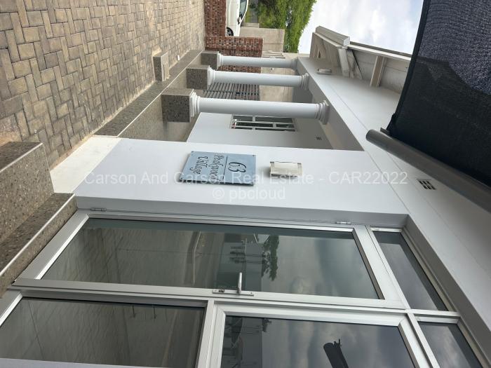 Townhouse/Cluster to Rent in Greendale, Harare