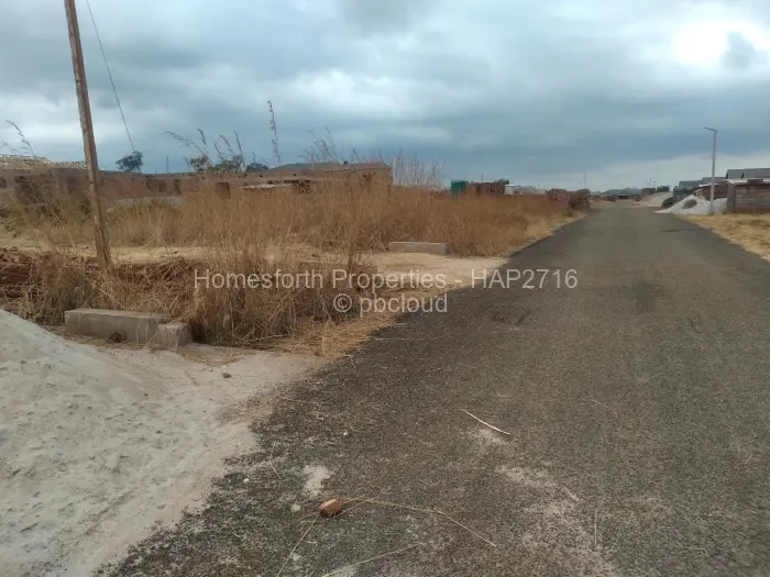 Residential Stand for Sale in Pomona, Harare