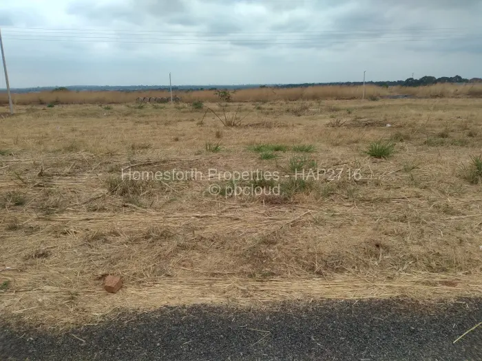 Residential Stand for Sale in Pomona, Harare