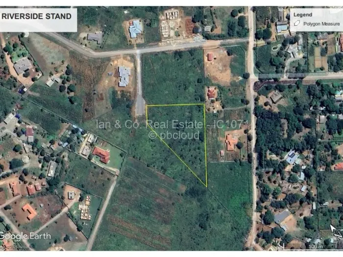 Residential Stand for Sale in Riverside North, Bulawayo