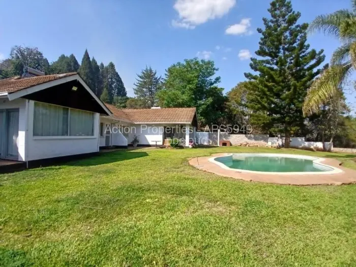 4 Bedroom House to Rent in Greystone Park, Harare