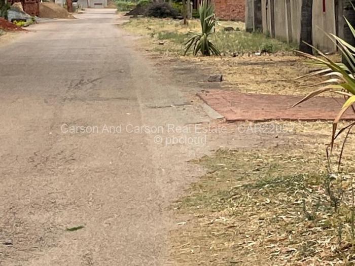 Residential Stand for Sale in Marlborough, Harare
