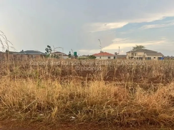 Residential Stand for Sale in Mount Pleasant Heights, Harare